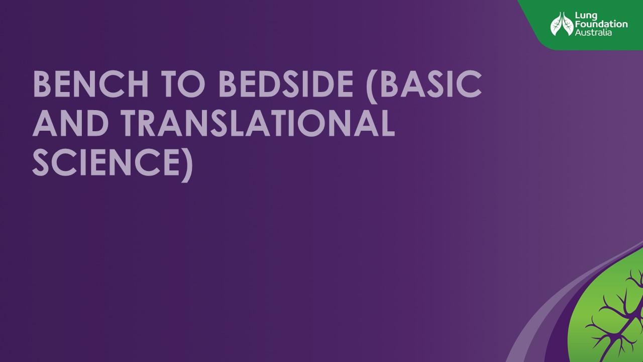 Bench to bedside (Basic and translational science)