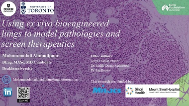 	USING EX VIVO BIOENGINEERED LUNGS TO MODEL PATHOLOGIES AND SCREENING THERAPEUTICS