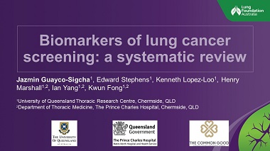 Biomarkers for lung cancer screening - systematic review