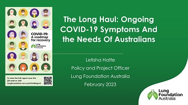 The Long Haul: Ongoing COVID-19 symptoms and the needs of Australians