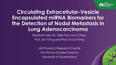 Small RNA Sequencing from EV-Enriched and Unenriched Plasma Fractions to Differentiate Between NSCLC With and Without Nodal Metastasis