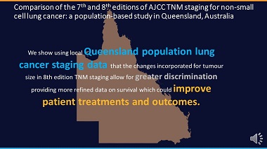 Comparison of the 7th and 8th editions of AJCC TNM staging for non-small cell lung cancer: a population-based study in Queensland, Australia