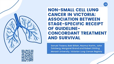 Non-small cell lung cancer in Victoria: Association between stage-specific receipt of guideline-concordant treatment and survival